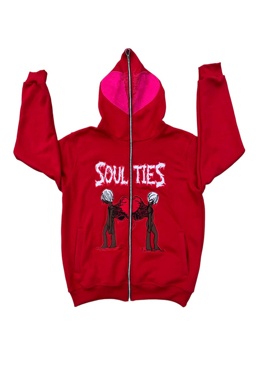SOULTIES Hoodie "RED"
